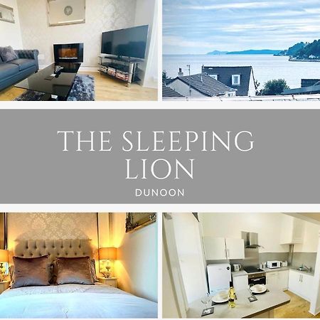The Sleeping Lion - Dunoon Holiday Home Exteriör bild