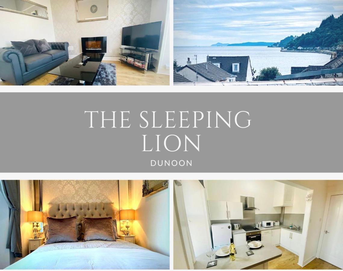 The Sleeping Lion - Dunoon Holiday Home Exteriör bild